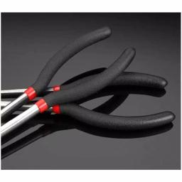 KING 5-Piece Long Nose Pliers Set, 11 in. Straight, 90-Degree, 45-Degree, Hose, Cable, and Flat Nose thumbnail 5
