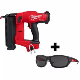 Milwaukee M18 FUEL 18-Gauge Brushless Cordless Gen II Brad Nailer & Safety Glasses Kit thumbnail 1