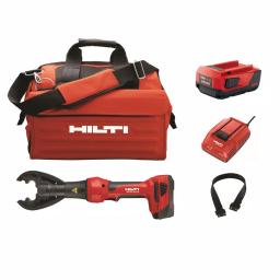 Hilti NUN 54-A22 22V Cordless Universal Crimper and Cutter Kit with 2 Batteries and Charger thumbnail 1