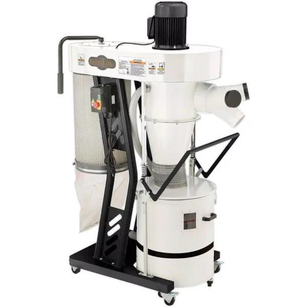 Shop Fox 2 HP Portable Cyclone Dust Collector, 1023 CFM, 220V