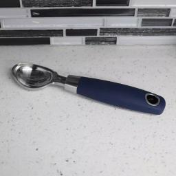 Unbranded Indigo Meridian Stainless Steel Ice Cream Scoop with Soft Grip Handle thumbnail 4