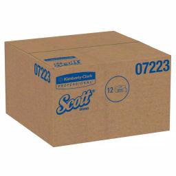 Scotts JRT 1-Ply White Jumbo Roll Commercial Toilet Paper, 12 Rolls Per Carton thumbnail 6