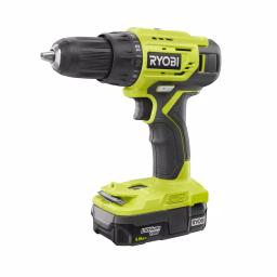 RYOBI 18V ONE+ 1/2 in. Cordless Drill Driver Kit with (2) 1.5 Ah Batteries, Charger, Bag & 70-Piece Impact Bit Set thumbnail 3
