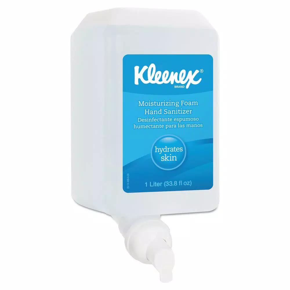 Kleenex Scott Pro Moisturizing Foam Hand Sanitizer, 1000 mL, Case of 6