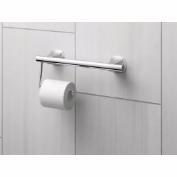 KOHLER Polished Chrome Toilet Tissue Holder Accessory for Carmichael, Arsdale, and Rubicon Grab Bars thumbnail 2