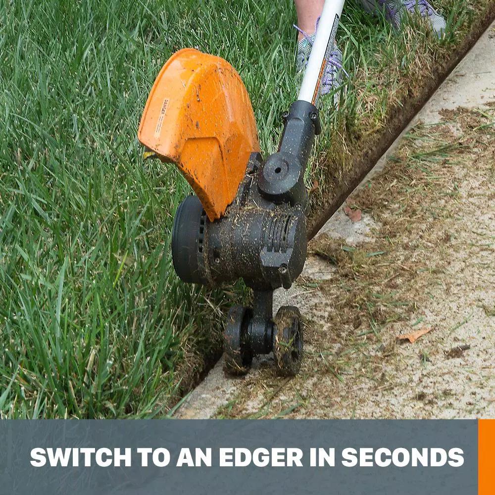 Worx 40V Power Share 13 in. String Trimmer and Wheeled Edger 2-in-1 Combo (Tool Only)