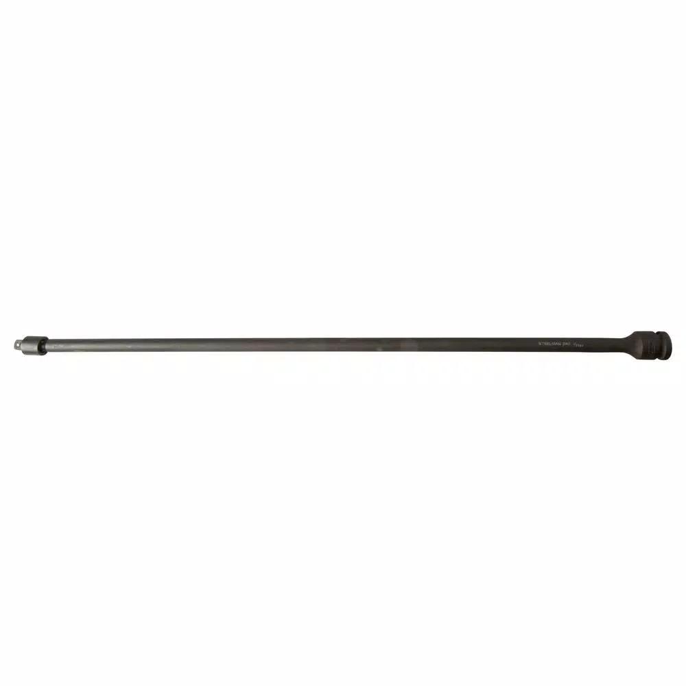 STEELMAN PRO 79994 1/2 in. Drive to 3/8 in. Pinless Swivel Impact Extension Bar, 24 in.