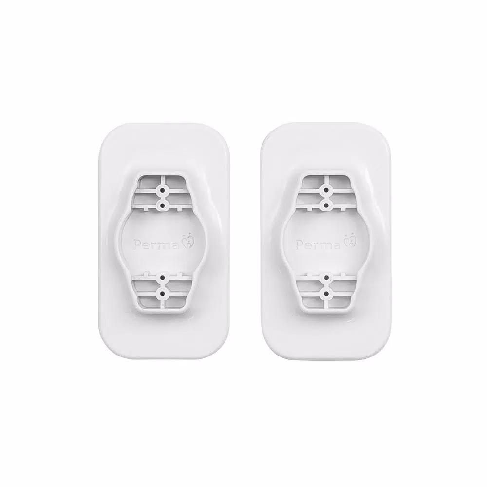Perma Child Safety Perma Adhesive Baby Gate and Playpen Barrier Wall Mounts, No-Drill Installation (2-Pack)