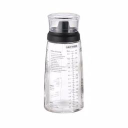 HOUSEHOLD ESSENTIALS Leifheit Glass Salad Dressing Shaker with Lid and Measurement Markings, 10.1 oz thumbnail 2