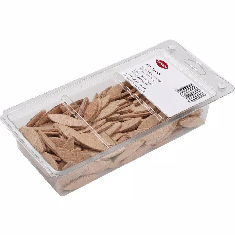 Lamello H9 Beech Wood Biscuits, 38mm, 250 Count