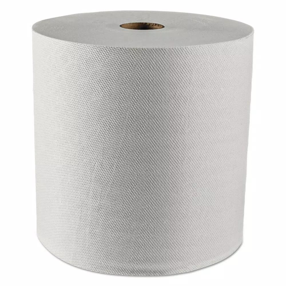 Kleenex Essential Hard Roll Paper Towels, 8 in. x 425 ft., White (12 Rolls per Carton)