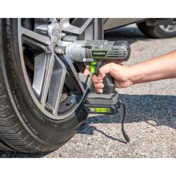 Genesis 20V Lithium-Ion Impact Wrench Kit with LED Light, 2Ah Battery, Charger, 4-Piece Socket Set and Case thumbnail 2