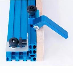 POWERTEC 24 in. Aluminum Multi T-Track Fence for Woodworking Jigs and Fixtures thumbnail 5