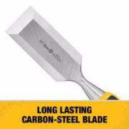 DEWALT 1-1/2 in. Wood Chisel, Carbon Steel Straight Chisel thumbnail 4