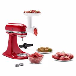 KitchenAid Food Grinder Attachment for Stand Mixers, White thumbnail 2