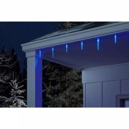 LightShow ColorMotion 24-Light Multi-Color Deluxe LED Icicle Christmas String Lights thumbnail 5