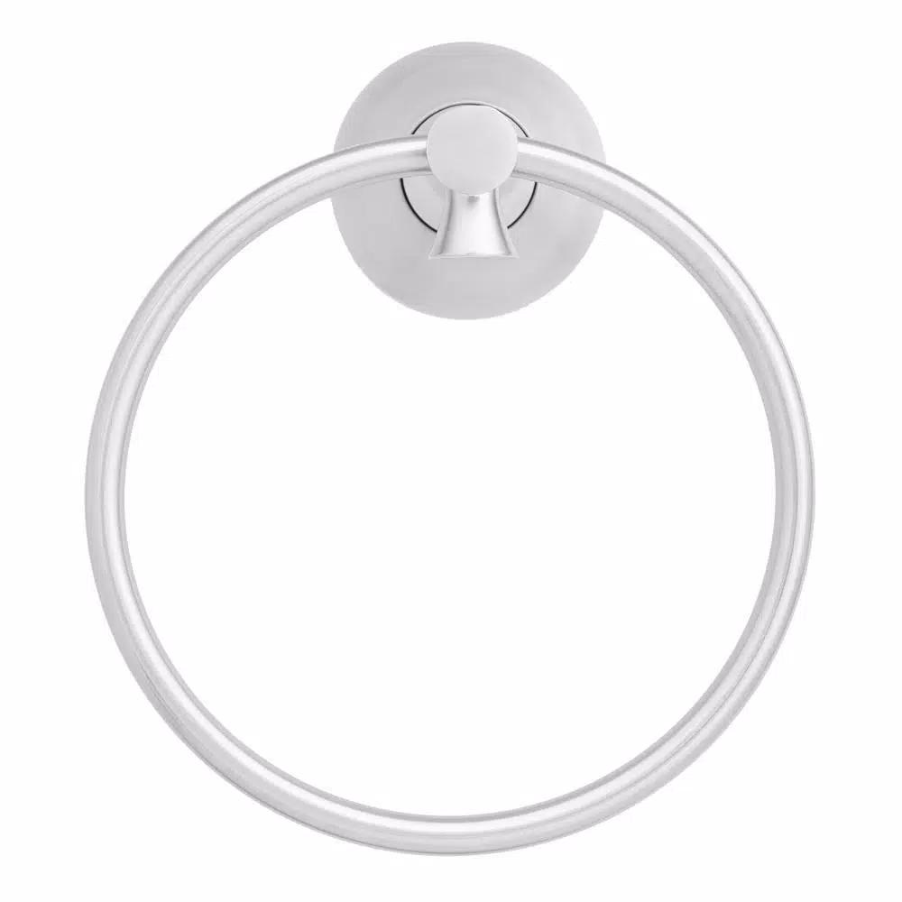 Arista Arlington Wall Mount Hand Towel Ring in Chrome