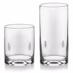 Libbey Impressions 16-Piece Glassware Set, Clear Cooler and Rocks Glasses thumbnail 3