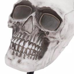 Home Accents Holiday 14.5 in. LED Scary Skull Pathway Markers with Sound and Timer (4-Pack) thumbnail 5