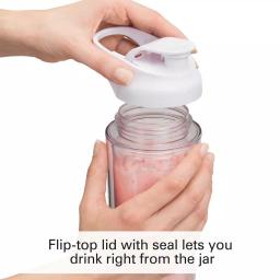 Hamilton Beach Go Sport 20 oz. Personal Blender, 3-Speed, White thumbnail 5
