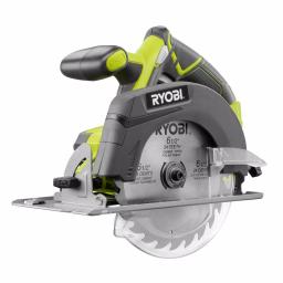 RYOBI 18V ONE+ 6-1/2 in. Cordless Circular Saw with 1.5 Ah Lithium-Ion Battery thumbnail 3