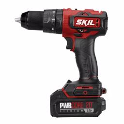 SKIL PWRCore 20V Brushless 1/2 in. Hammer Drill Kit with 2.0 Ah Battery and PWRJump Charger thumbnail 8