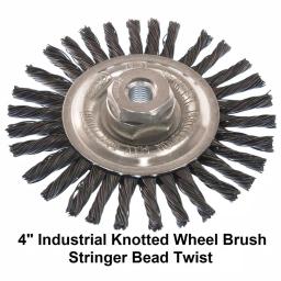 MIBRO 7-Piece Industrial Wire Brush and Hand Brush Set for Deburring, Rust and Scale Removal thumbnail 6