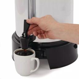 West Bend 55-Cup Commercial Aluminum Coffee Urn with Automatic Temperature Control thumbnail 3