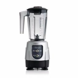 Omega 1 HP 2-Speed Silver Blender with 48 oz. Tritan Container thumbnail 1