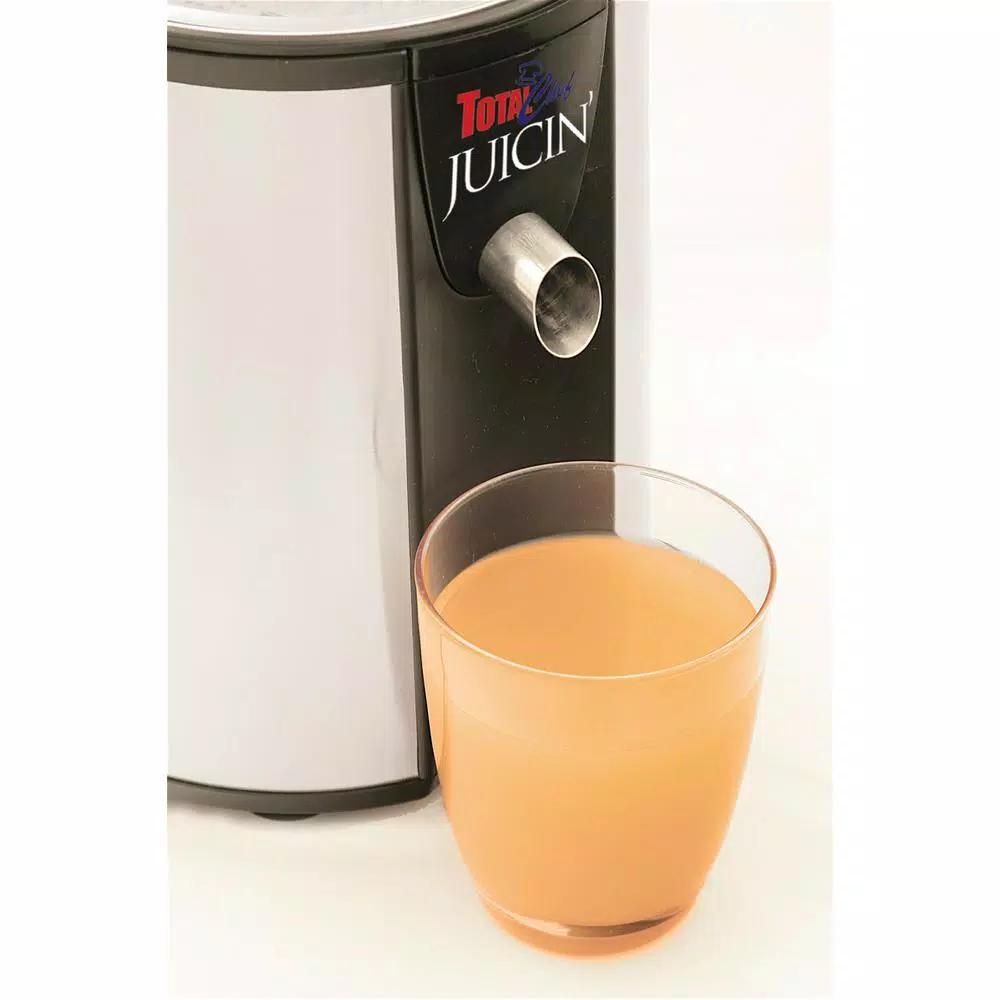 Total Chef Juicin Stainless Steel Juicer with 700W Motor and Automatic Shut-Off