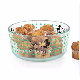 Pyrex Disney Mickey Mouse The True Original 6-Piece Glass Food Storage Container Set with Lids thumbnail 2