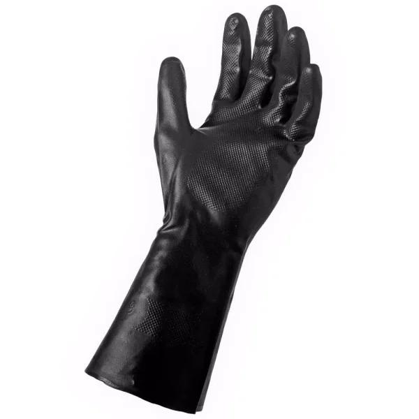 Grease Monkey Pro Cleaning Neoprene Multi-Purpose Gloves, Long Cuff, Black, 3 Pair Pack