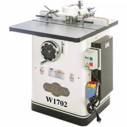 Shop Fox 3 HP Industrial Shaper with 3 Spindle Sizes and Reversible Speeds thumbnail 1