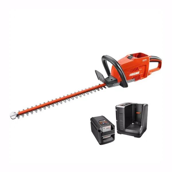 ECHO 58V Cordless Brushless Hedge Trimmer, 24 in. Dual Action Blades