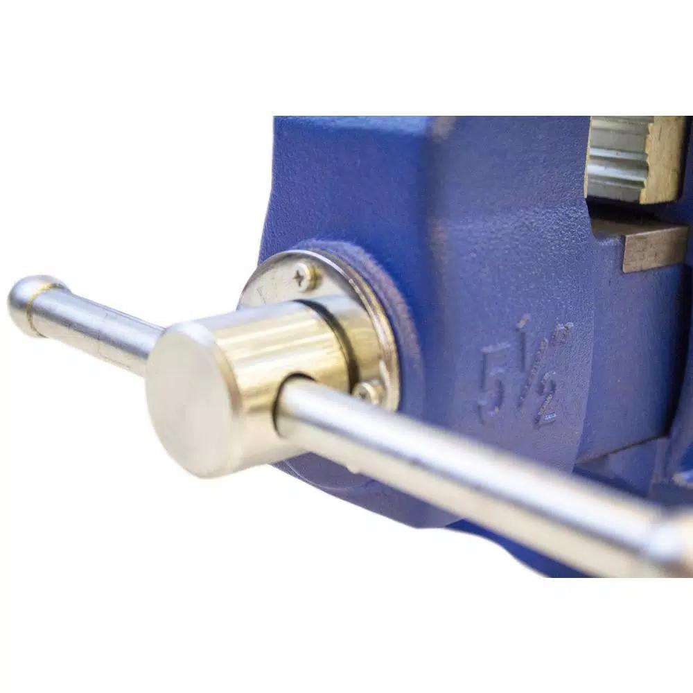 Yost 6.5 in. Industrial Reversible Bench Vise with 8,000 lbs Clamping Force
