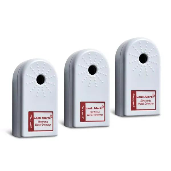 Zircon Leak Alert Electronic Water Leak Detector, 3-Pack Home Pack