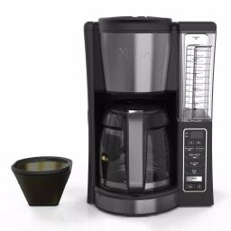 Ninja 12-Cup Programmable Drip Coffee Maker with Custom Brew Technology, Black Stainless Steel thumbnail 1