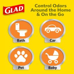 Glad OdorShield Quick-Tie Small Trash Bags, 4 Gal, Fresh Clean Scent, 26 Count thumbnail 7