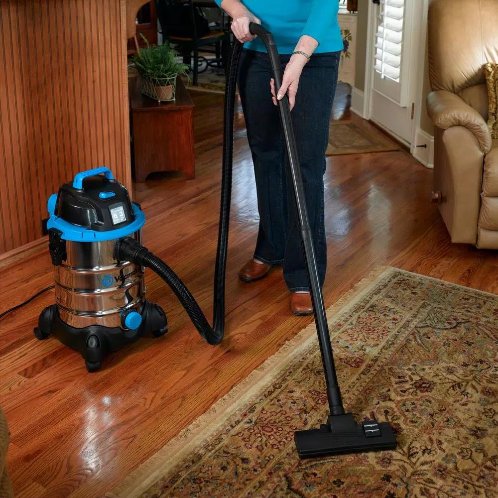 Vacmaster 6 Gal. Stainless Steel Wet/Dry Vacuum with Blower Function, 3 Peak HP