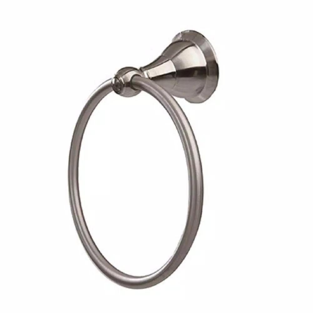 ARISTA Summit Collection Hand Towel Ring - Satin Nickel