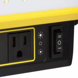 STANLEY PSL1000S 1000 Lumen LED Work Bench Shop Light with 4 AC Outlets and Dual USB Ports thumbnail 11