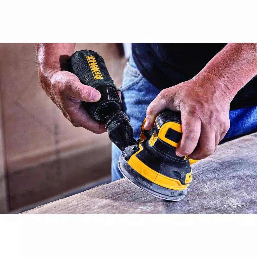 DEWALT 20V MAX XR Brushless 5 in. Cordless Random Orbital Sander Kit with 5.0 Ah Battery