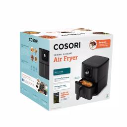 Cosori 5.8 QT Air Fryer with Bonus Skewer Rack Set, 1700W Rapid Air Circulation, Black thumbnail 5