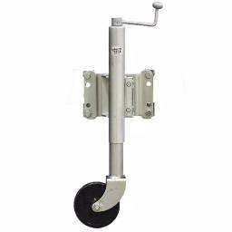 Detail K2 DK2 Trailer Jack Stand with 6 in. Wheel for 5 ft. x 7 ft. Utility Trailers thumbnail 1
