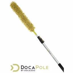 DocaPole Telescopic Ceiling Fan Duster Kit with 5-12 ft. Extension Pole & Flexible Microfiber Duster thumbnail 4
