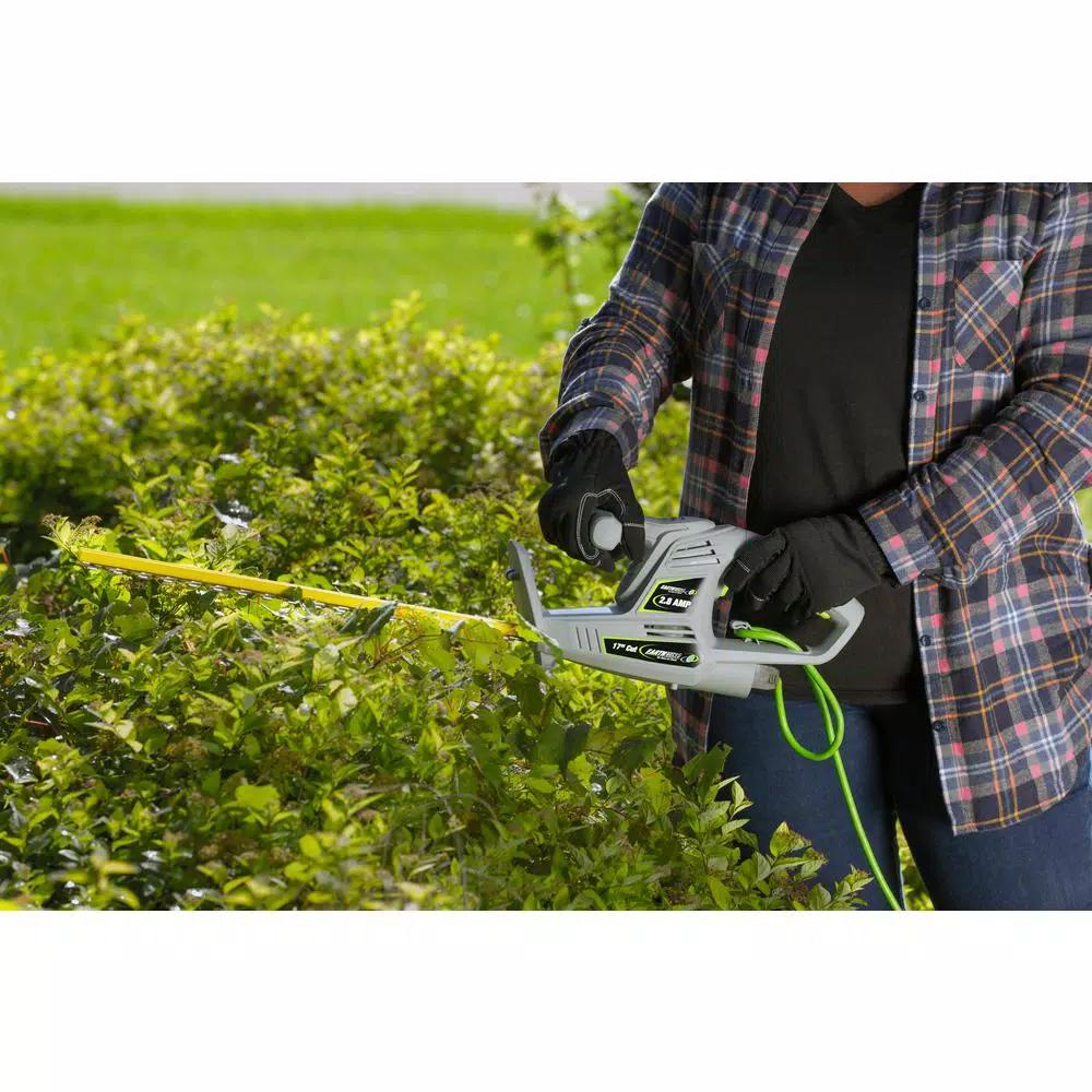 Earthwise 17 in. 2.8 Amp Corded Electric Hedge Trimmer