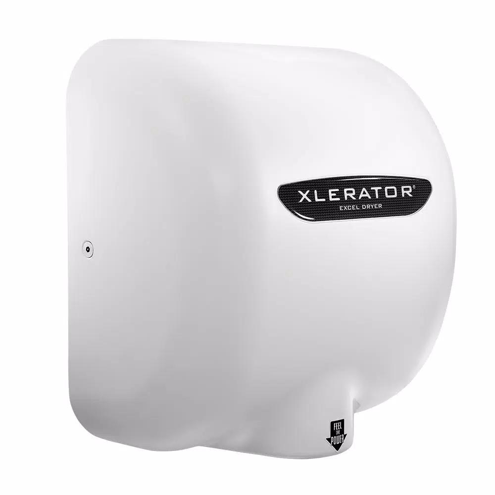 XLERATOR High-Speed Automatic Electric Hand Dryer with White BMC Cover