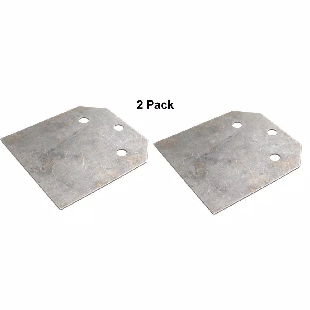Thinset Removal Bit 4 in. SDS-Plus Floor Scraper Replacement Blades, Hardened Steel, 2-Pack