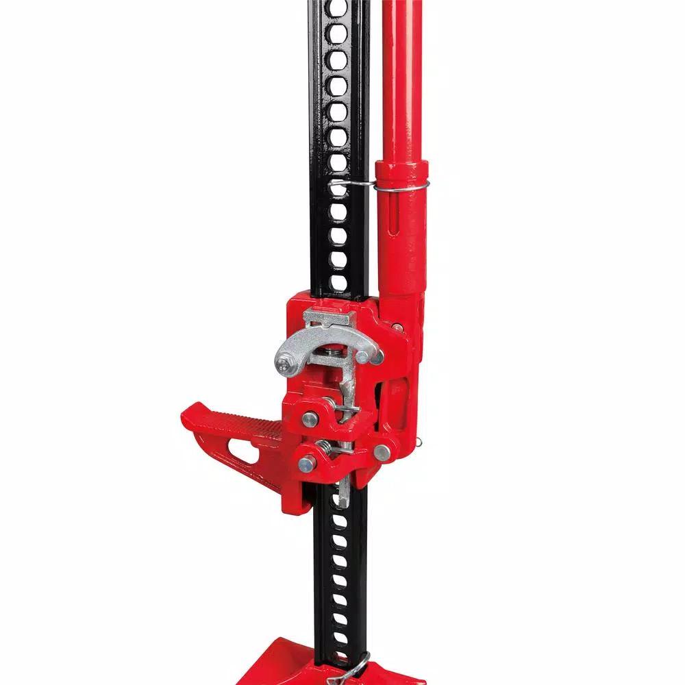 Big Red 48 in. 3 Ton Farm Jack - All-Steel Mechanical Lifting Tool