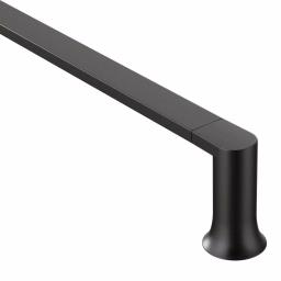 Moen Genta 18 in. Towel Bar, Matte Black thumbnail 2